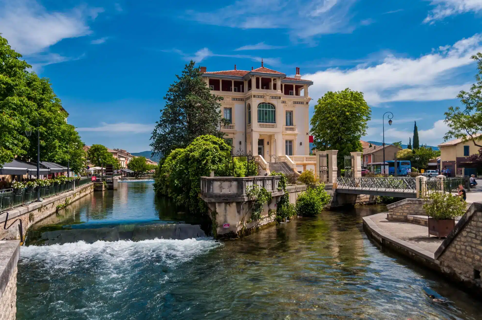 Isle sur la Sorgue camping la cerise